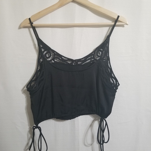 Free People Silky Lace Crop - Picture 4 of 5